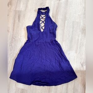 Express Royal Blue navy Casual dress